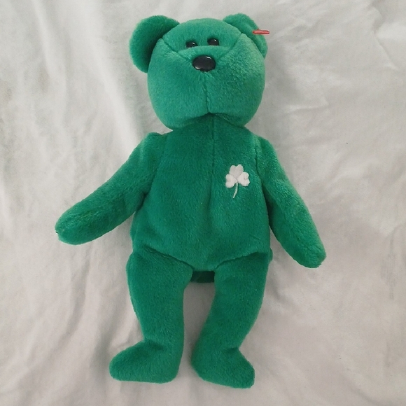 Green Plush Bear Toy - Picture 1 of 5